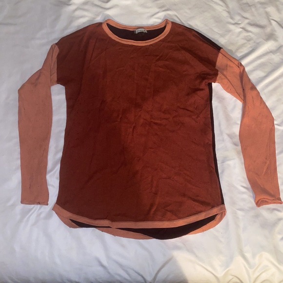 Smartwool Shadow Pine Color block Sweater Women Size Small Lightweight - Picture 9 of 9